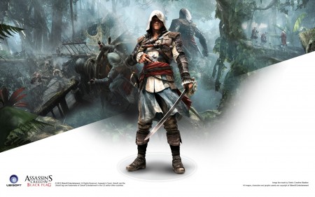 Papel de parede Assassins Creed IV – Black Flag para download gratuito. Use no computador pc, mac, macbook, celular, smartphone, iPhone, onde quiser!