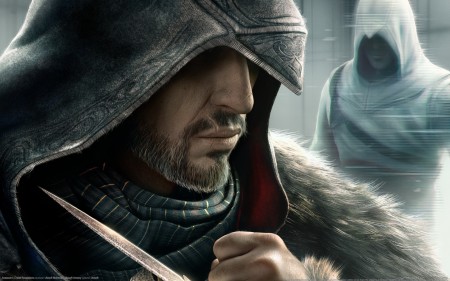 Papel de parede Enzo Assassin’s Creed Revelations para download gratuito. Use no computador pc, mac, macbook, celular, smartphone, iPhone, onde quiser!