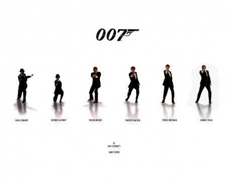 Papel de parede Evolução do 007 para download gratuito. Use no computador pc, mac, macbook, celular, smartphone, iPhone, onde quiser!